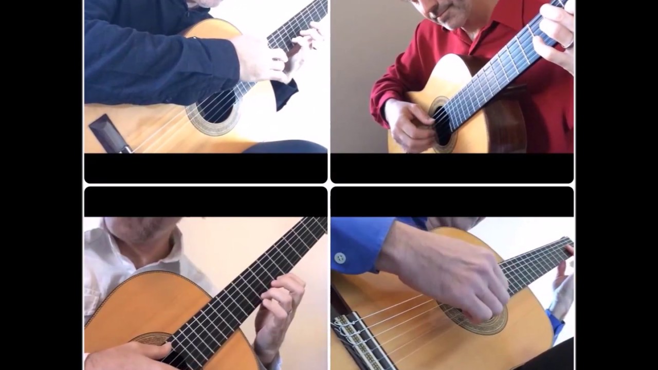 Canon on Tongo for Four Guitars