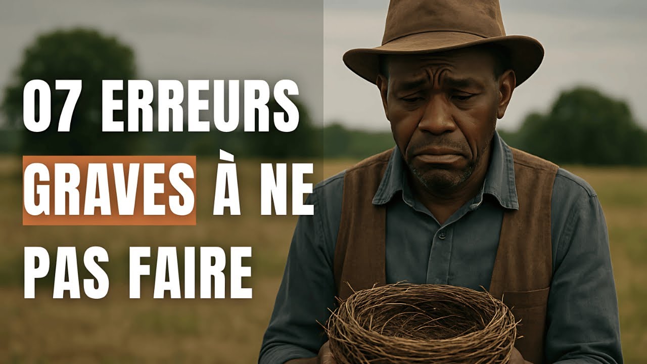 07 ERREURS DE DEBUTANTS QUI RUINENT LA PONTE DES OEUFS