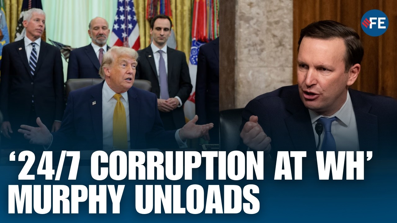 &lsquo;24/7 CORRUPTION OP!&rsquo; Chris Murphy Torches Trump In Explosive Senate Speech | US News