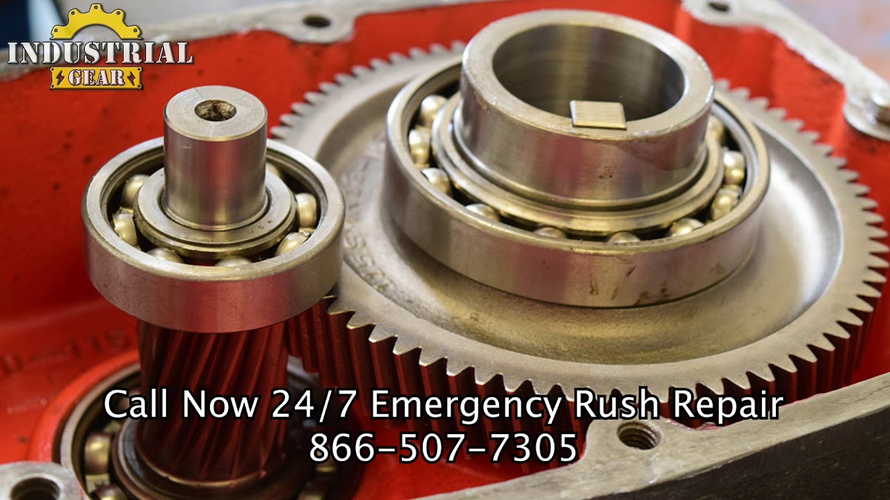 Industrial Gear Foote Jones Gearbox Repair