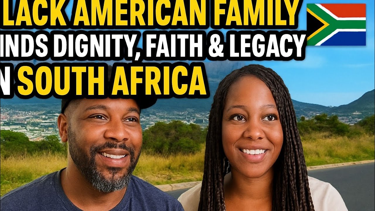 “🇺🇲American Family Finds Dignity, Faith & Legacy in South Africa 🇿🇦✨”