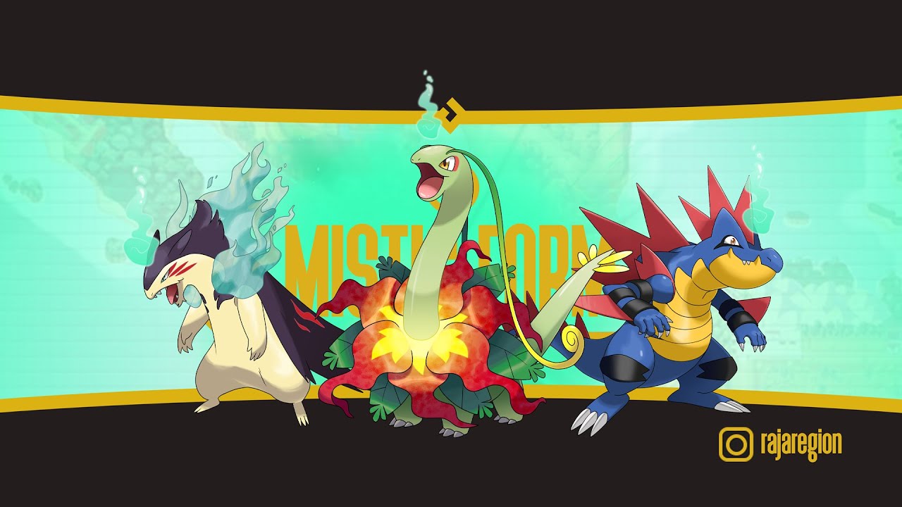 Raja Region (Fakemon) - Mistig from Dex [Indonesian Pokemon]
