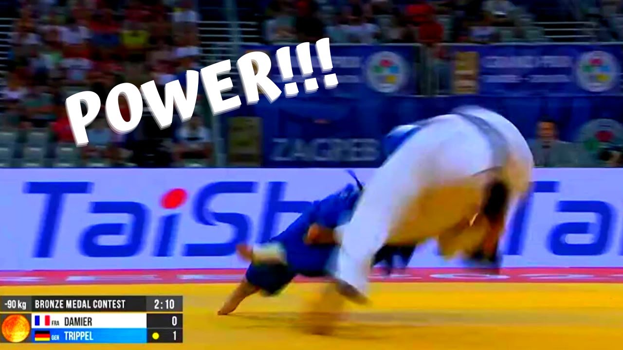 Beautiful IPPON (+1 wazari) at Grand Prix in Zagreb 2022 Germany Judo