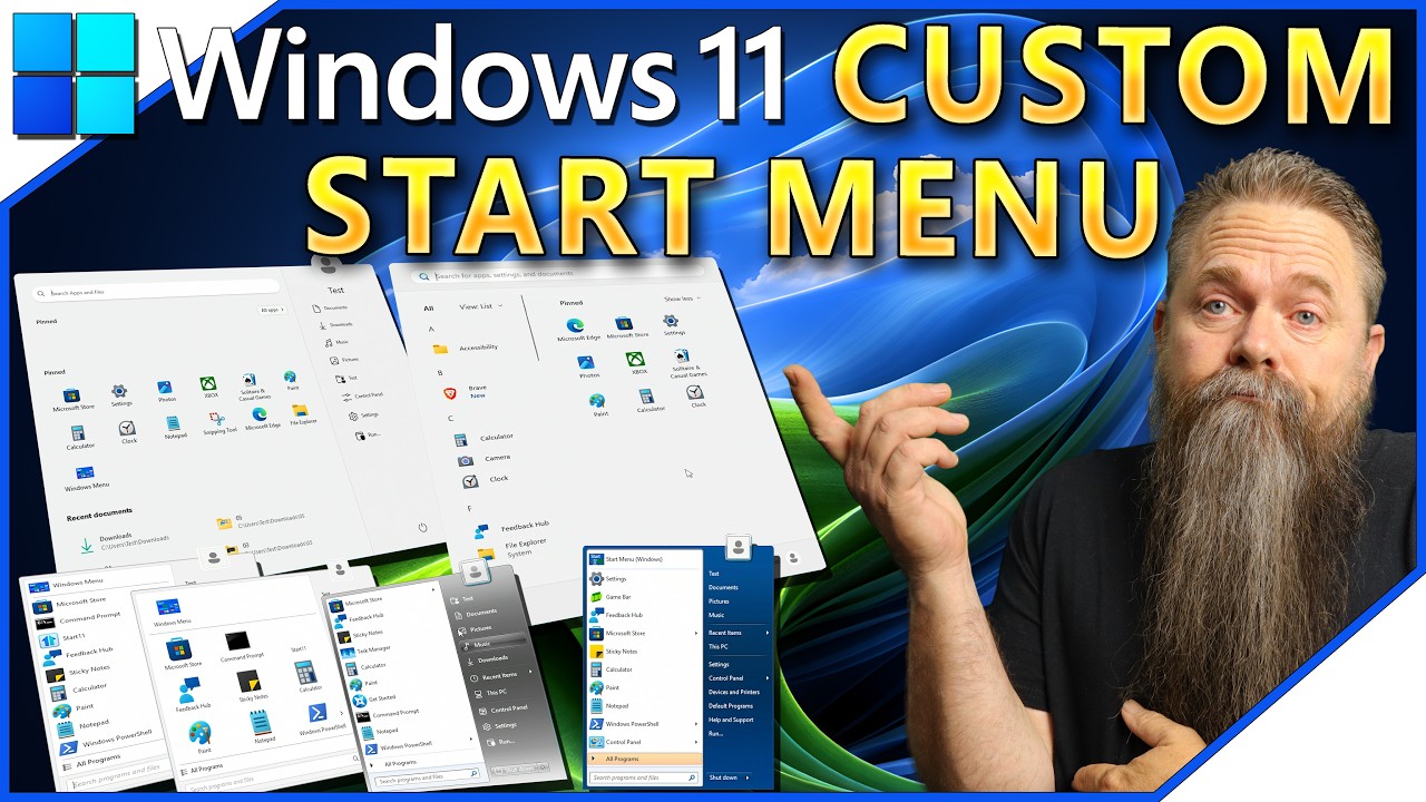 Совершенно другое меню &laquo;Пуск&raquo; в Windows 11