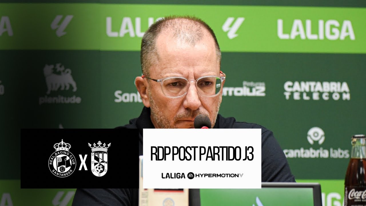 RDP Post Partido - J3 Real Racing Club de Santander vs AD Ceuta FC - José Juan Romero