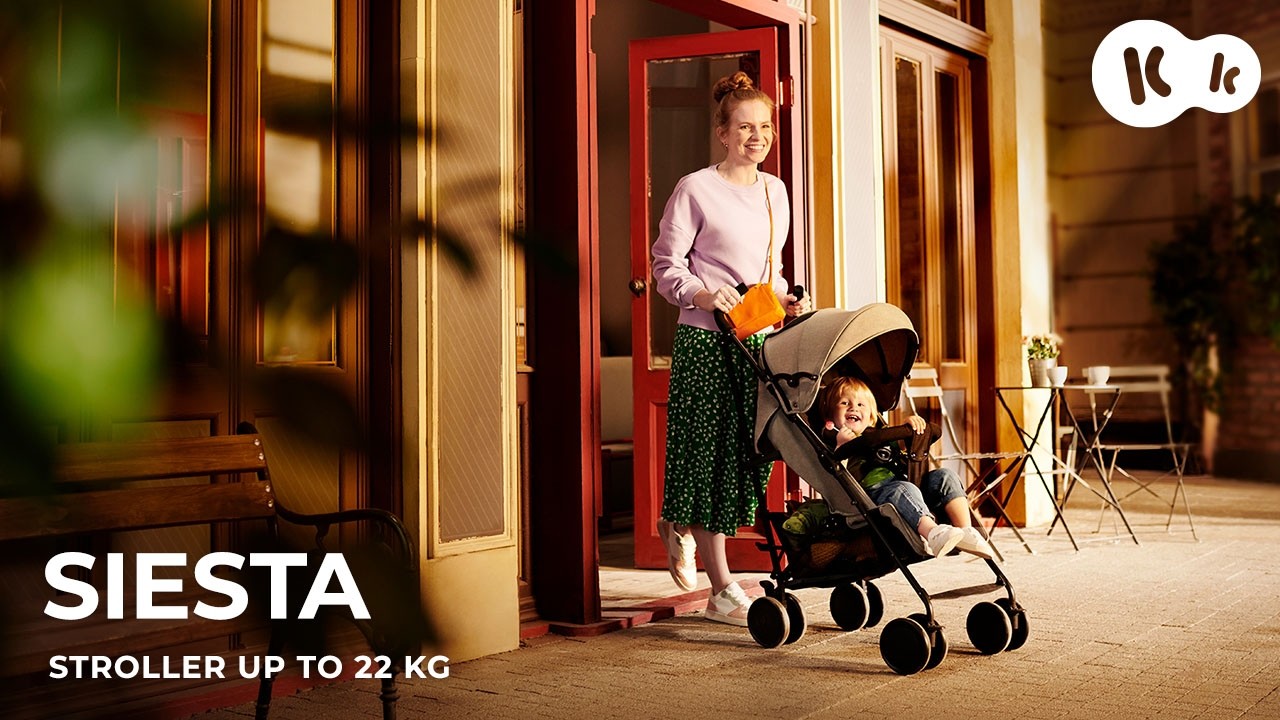 Kinderkraft SIESTA – lightweight stroller up to 22 kg