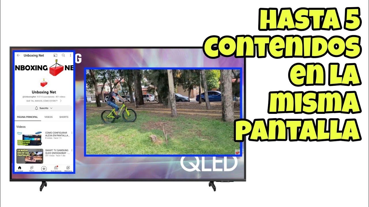 COMO HACER MULTIPANTALLA UNA TV SAMSUNG - Tutorial