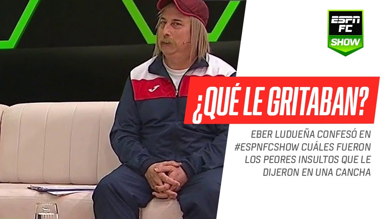 ¡Desopilante! Los peores insultos que recibió Eber Ludueña en una cancha