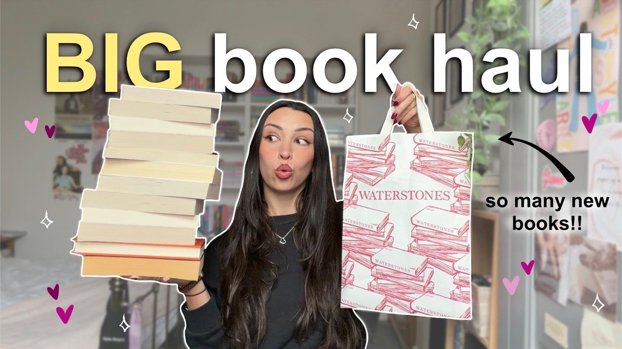 BIG book haul (again) 📚✨🛍️