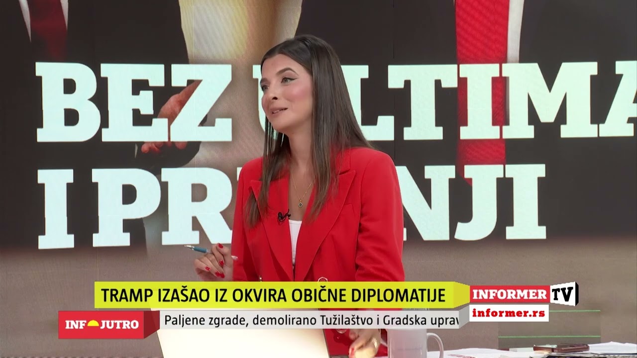 INFO JUTRO - Istorijski susret Putina i Trampa