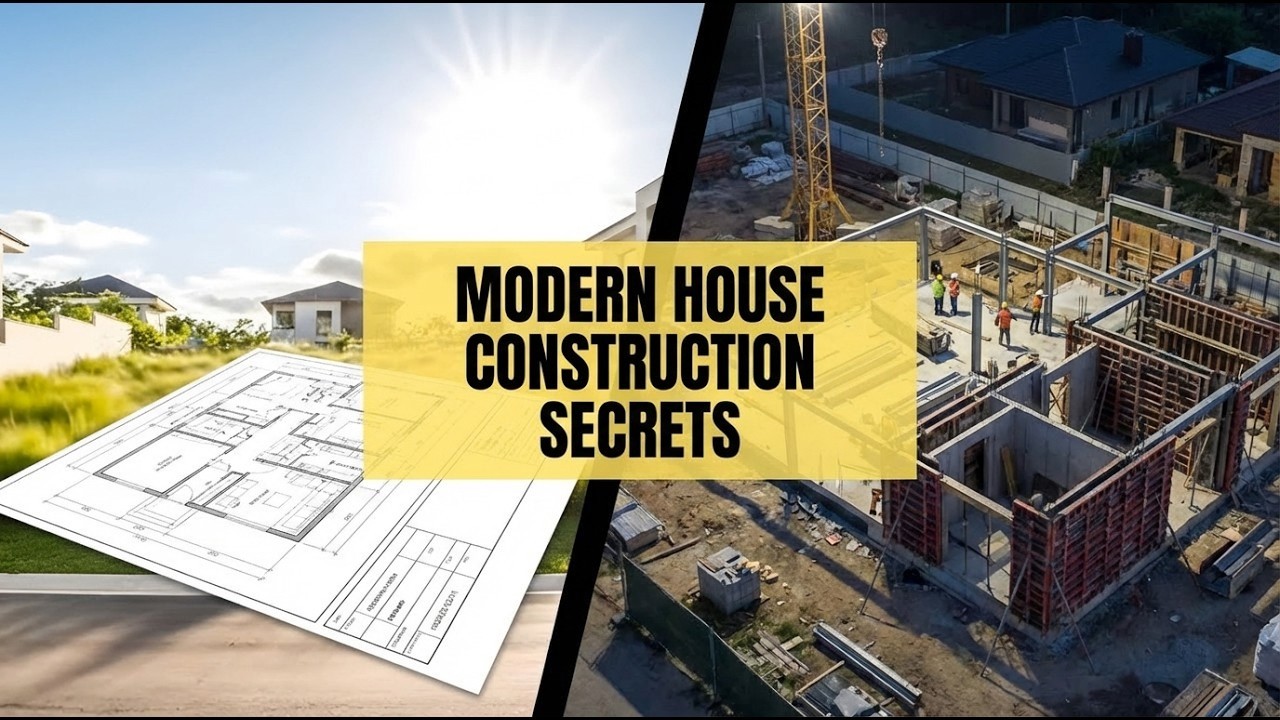 Modern House Build Start to Finish | Advanced Construction Methods