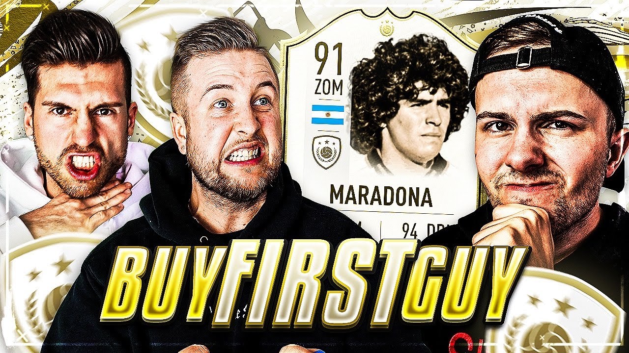 FIFA 20: MARADONA ICON Hardcore Buy First Guy ( Baby ICON EDITION) vs ICON DiscardBrother 😱🔥
