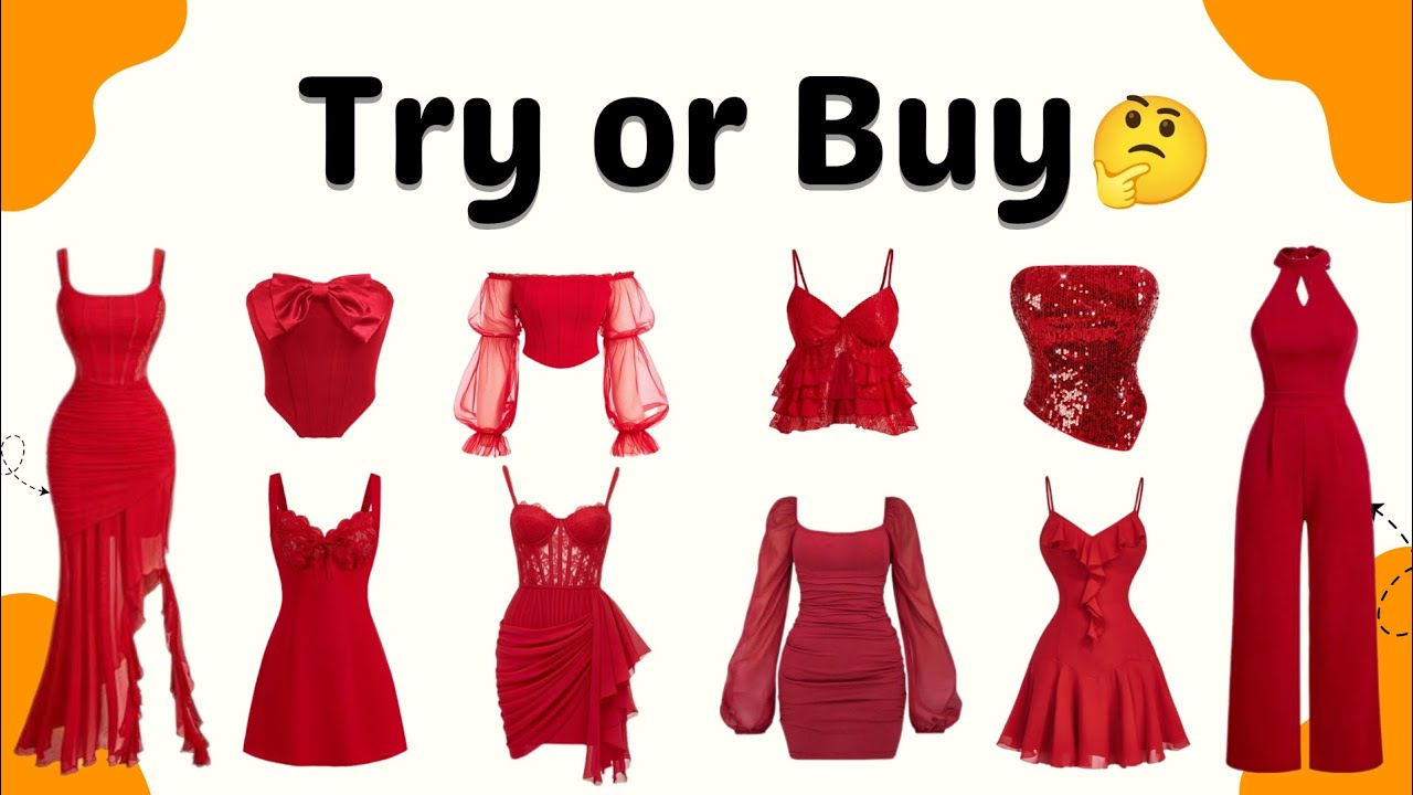 Can’t Decide 😩 Try or Buy🤔 Valentine’s Outfit Edition ❤️😍