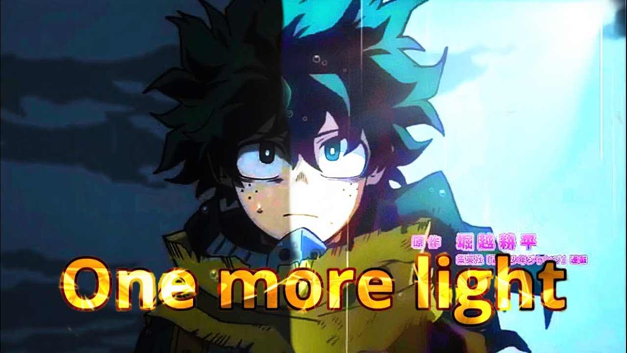 My hero academia- vigilante deku (AMV) one more light (linkin park)