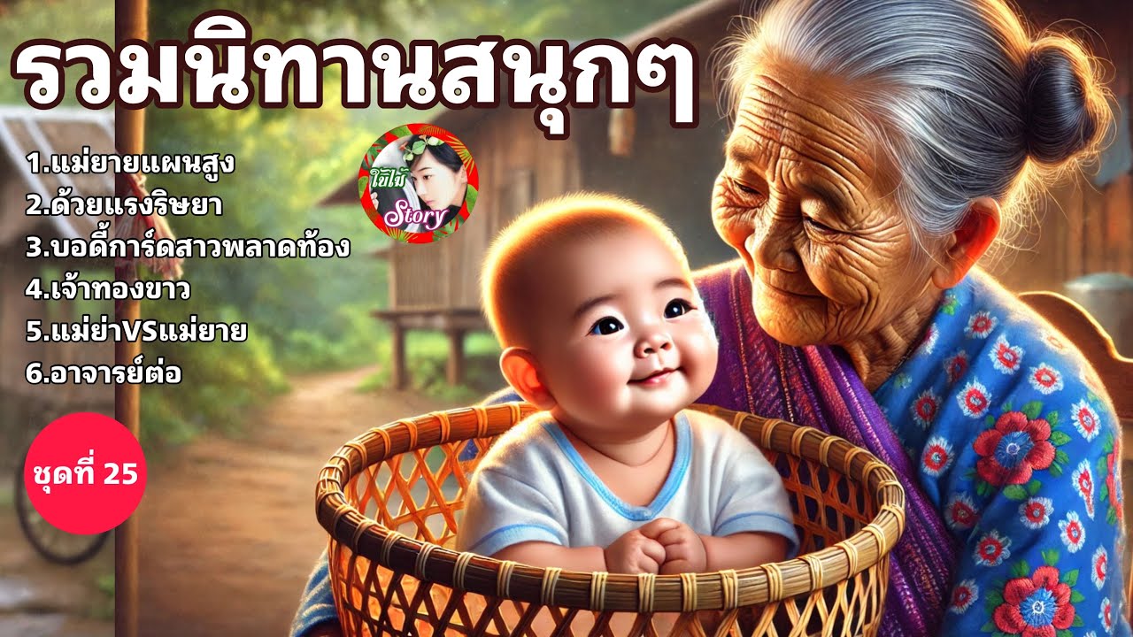 รวมนิทานสนุกๆ ชุดที่ 25 | นิทานก่อนนอน | พากย์เสียง:ใบไม้ |BaimaiStory1
