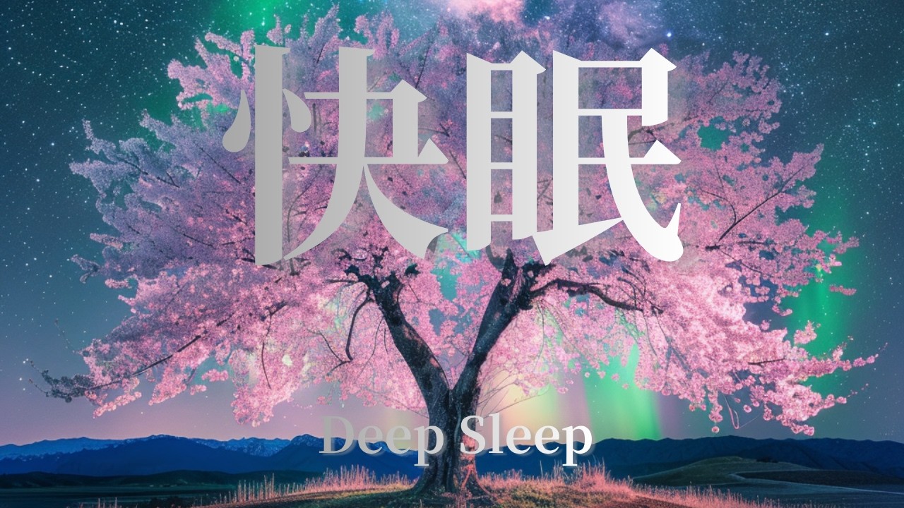 快眠×深い眠り　自律神経を整える　やさしいBGM　Deep　Sleep　528Ｈｚ