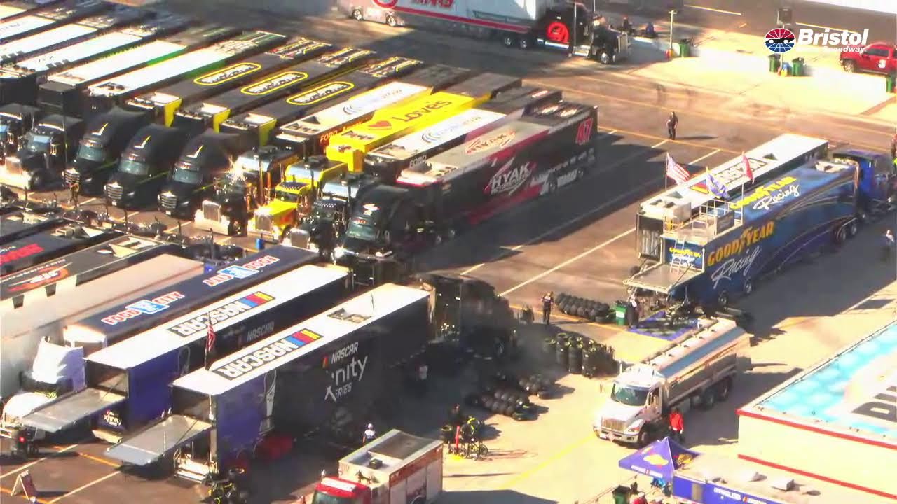 Hauler Parking Live from Bristol Motor Speedway