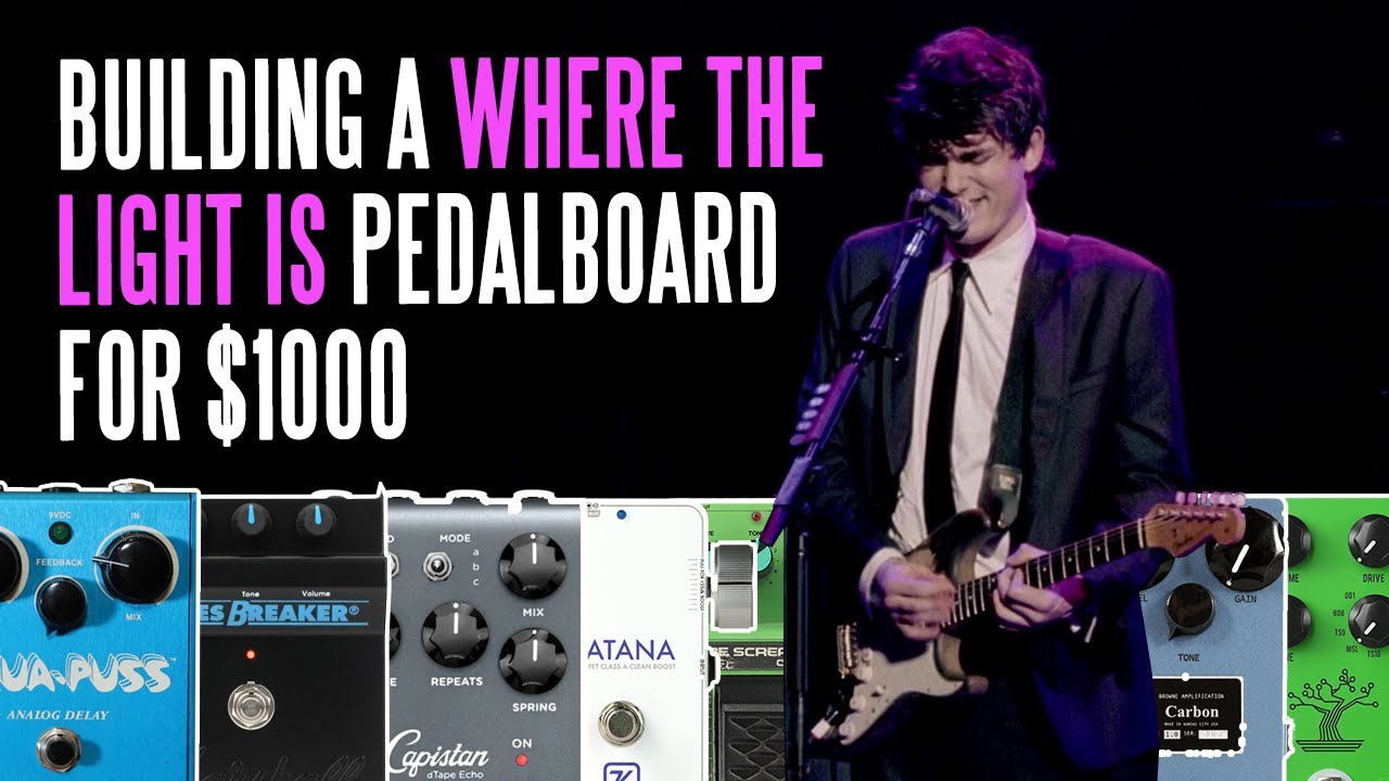 Building A Where The Light Is (Continuum Era) Inspired Pedalboard For $1000 - How I Would Do It
