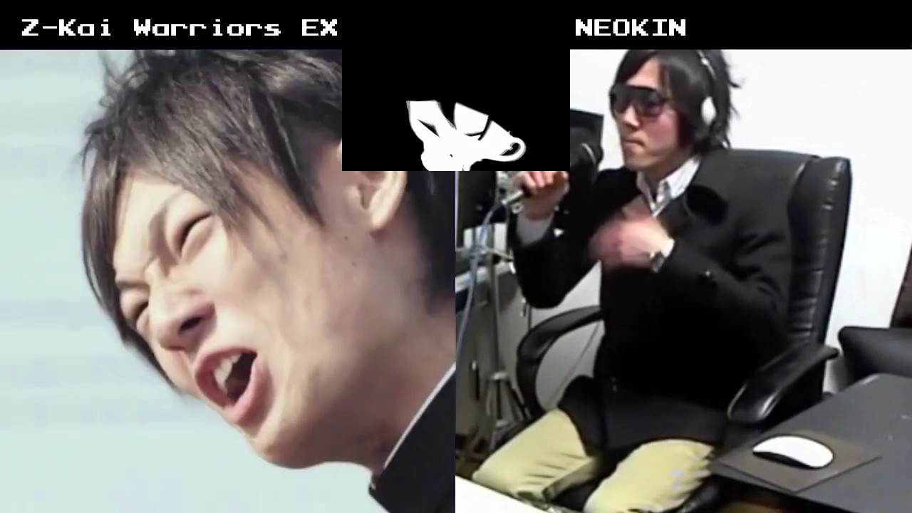 Z-Kai Warriors EX VS NEOKIN ボイパ対決 Bad Apple!! 【HD再うｐ】