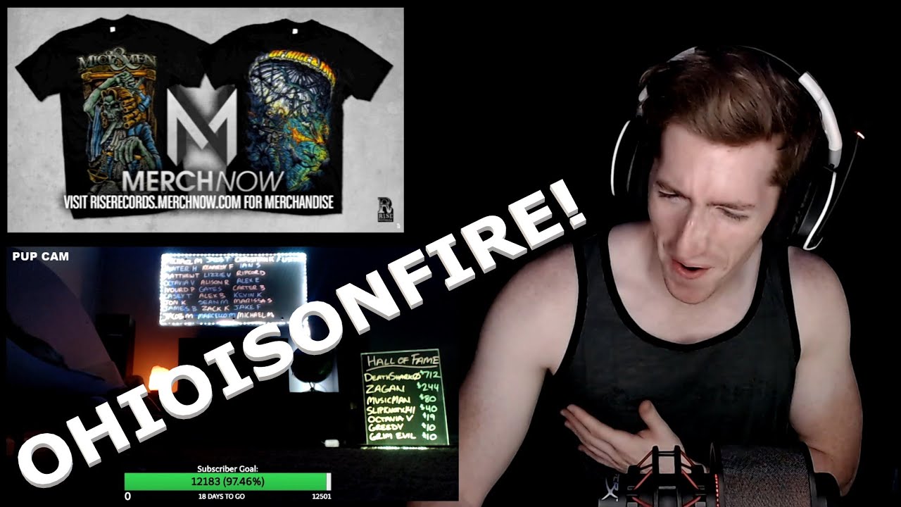 Chris REACTS to Of Mice & Men - OHIOISONFIRE