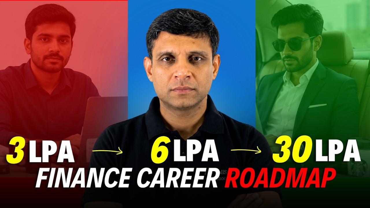 THE ₹30 LPA FINANCE CAREER ROADMAP | How to make a big career in Finance? @thewallstreetschool