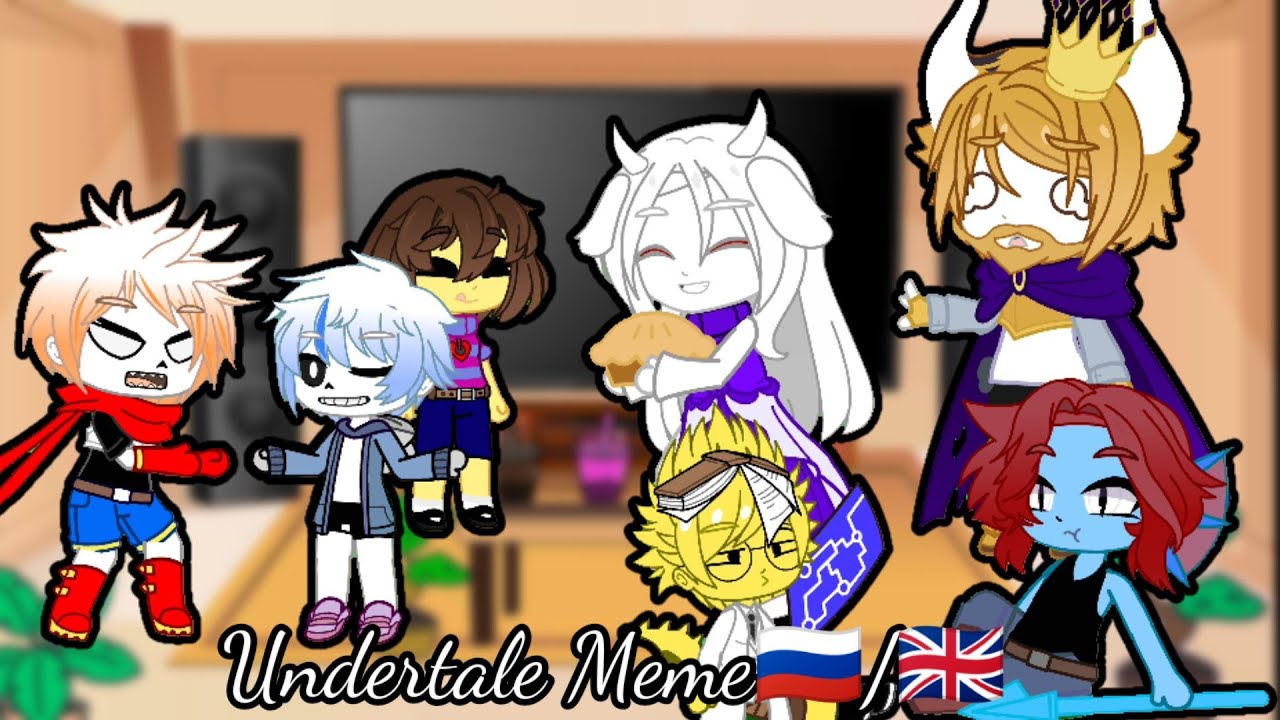 🦊🌸🦊Undertale characters react to meme🦊🌸🦊 (人 •͈ᴗ•͈)