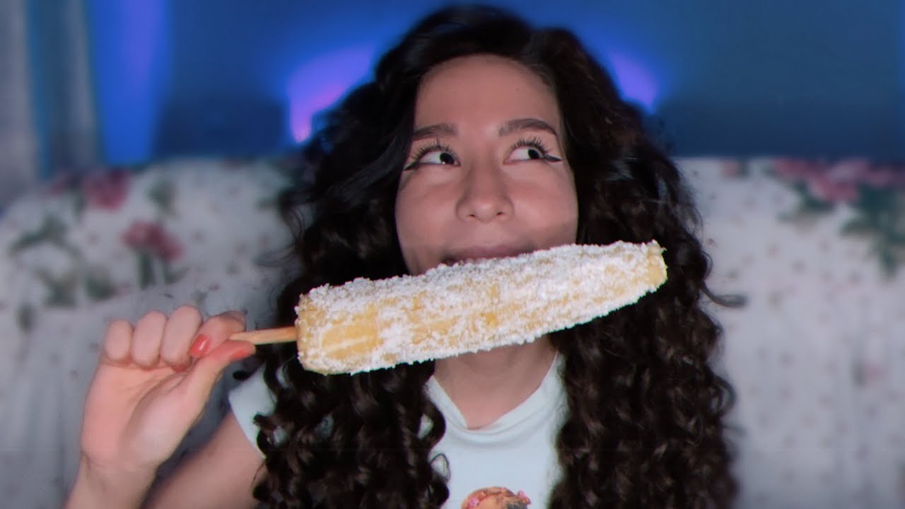 ASMR comiendo elote // tostielote