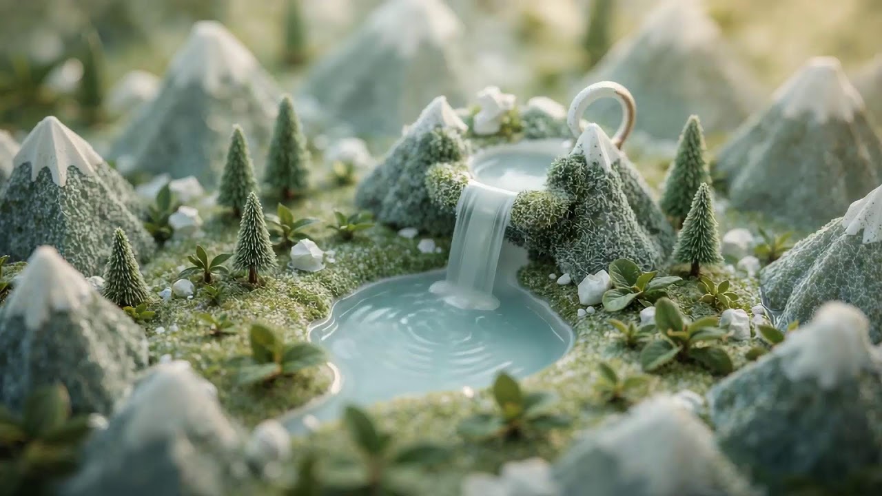 Deep Relaxation: Calming Waterfall Sounds for Sleep, Study & Meditation