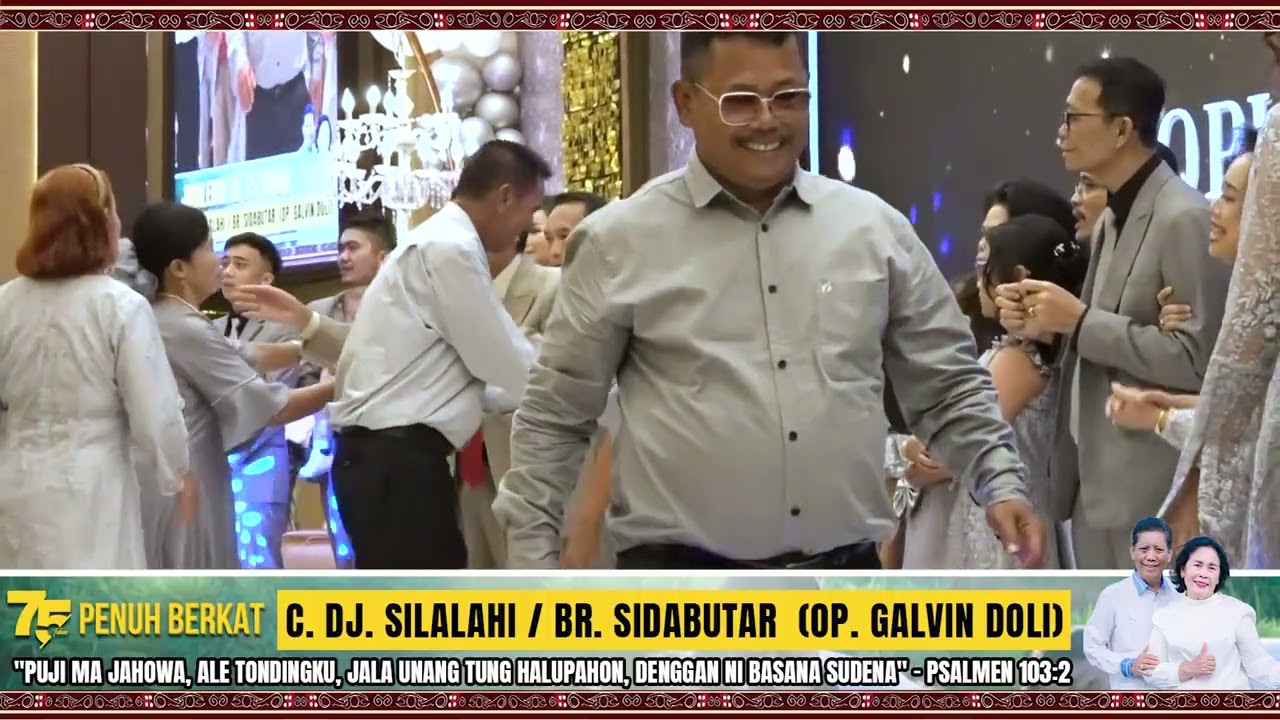 Ultah 75 Tahun Opung Doli-Anakku na Burju
