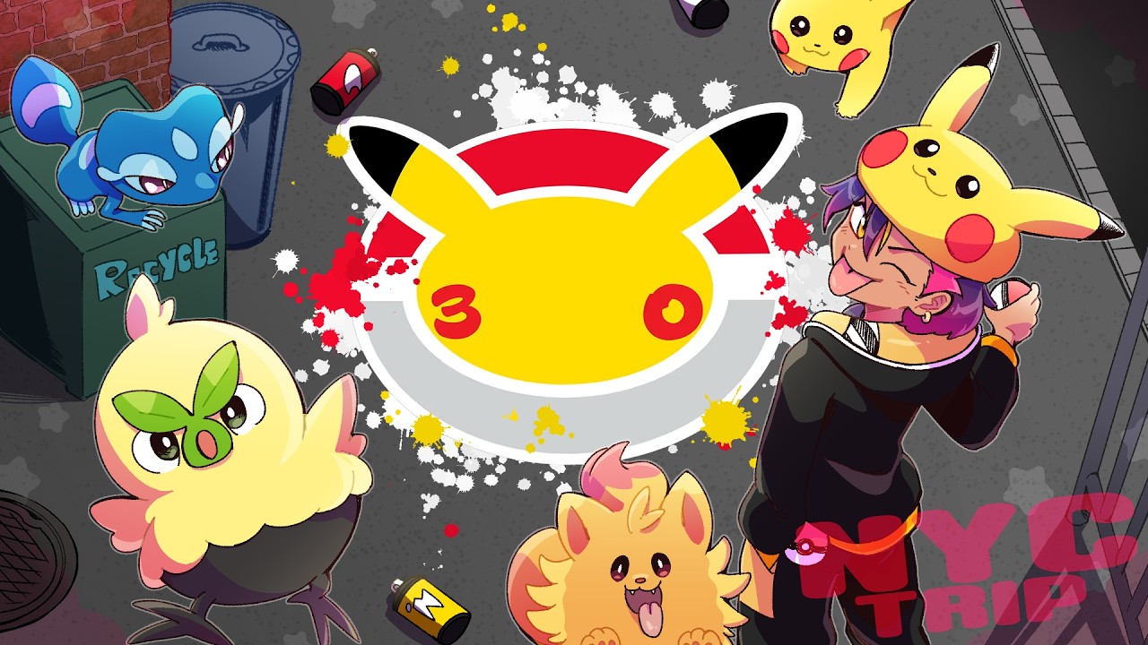 Lumin goes to NYC~!! Pokemon30 Celebration!
