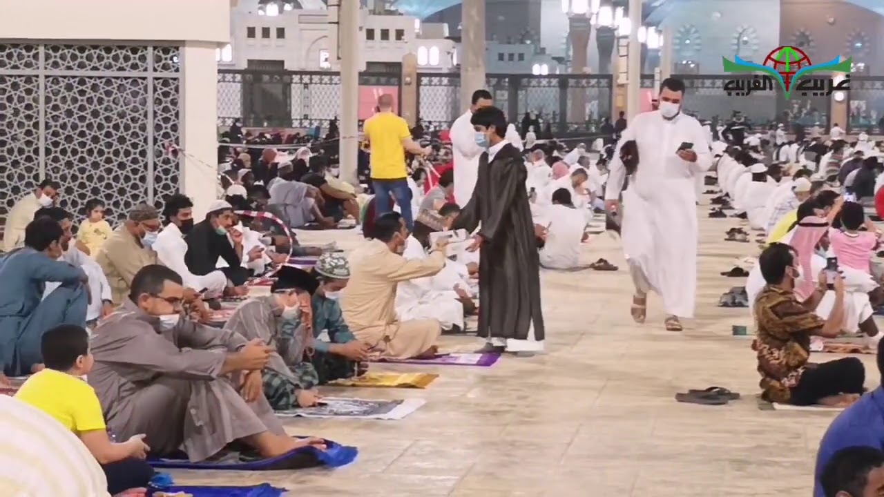 تكبيرات العيد من المسجد النبوي الشريف