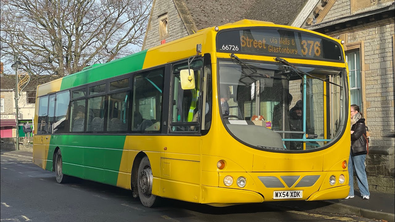 66726 WX54XDK on 376 Running Day! P1 - Wells towards Bristol  