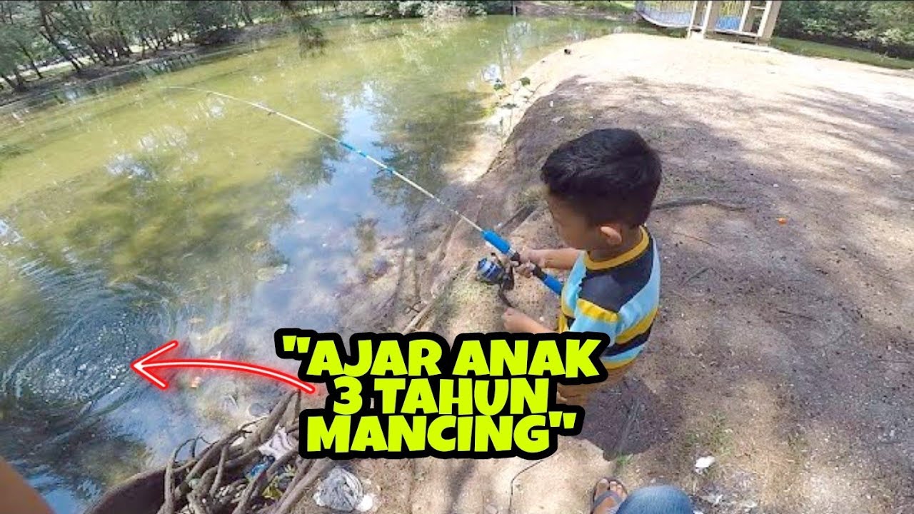 Bawa Anak  Mancing Tapi Asyik Dia Je Yang STRIKE!!!