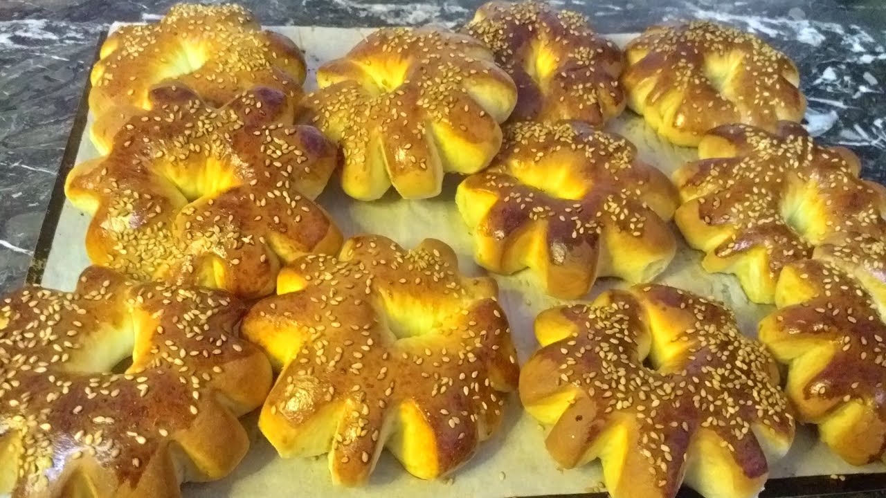 الكعك الوجدي الخامر بدون زبدة وبدون حليييييب👌👌