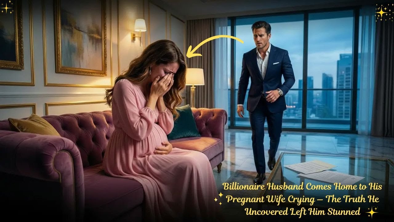 Billionaire Husband Comes Home to His Pregnant Wife Crying — The Truth He Uncovered Left Him Stunned