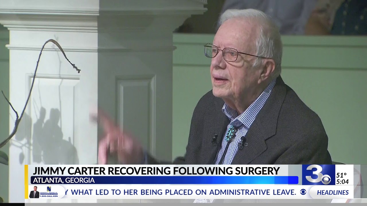 Jimmy Carter Coverage for WRBL in Columbus, Georgia -- November 2019