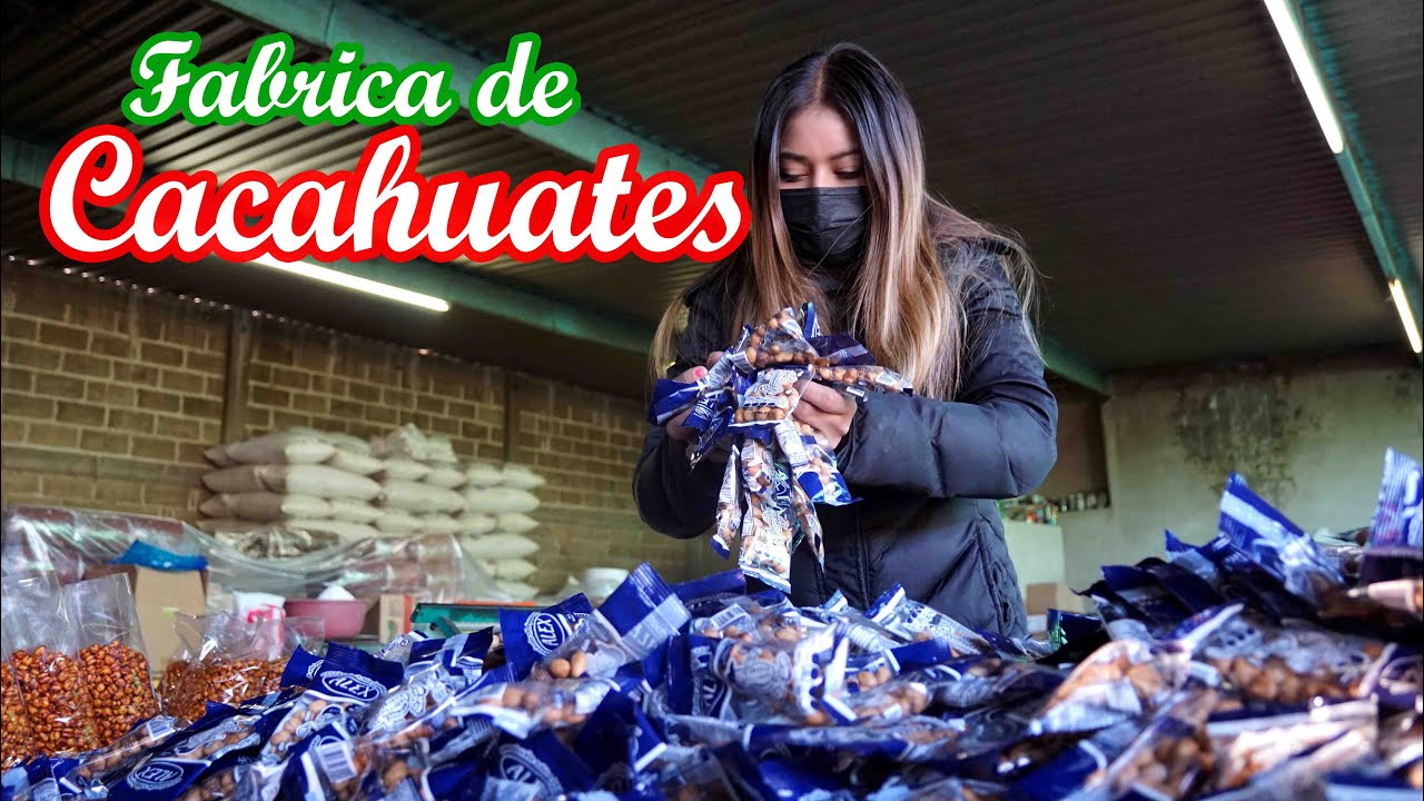Conocí la fábrica de  cacahuates Alex en Tlapanala, Puebla