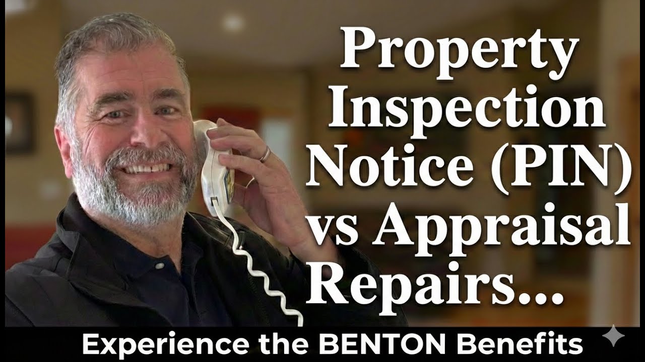 What do you have to do, and how do you respond to a Property Inspection Notice,Vs Appraisal Repairs?