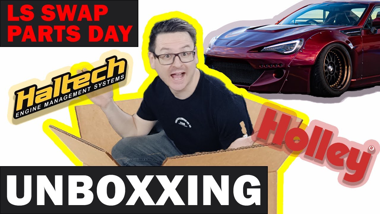 Unboxing a ton of Parts to finish off the LS Swapped GT86!