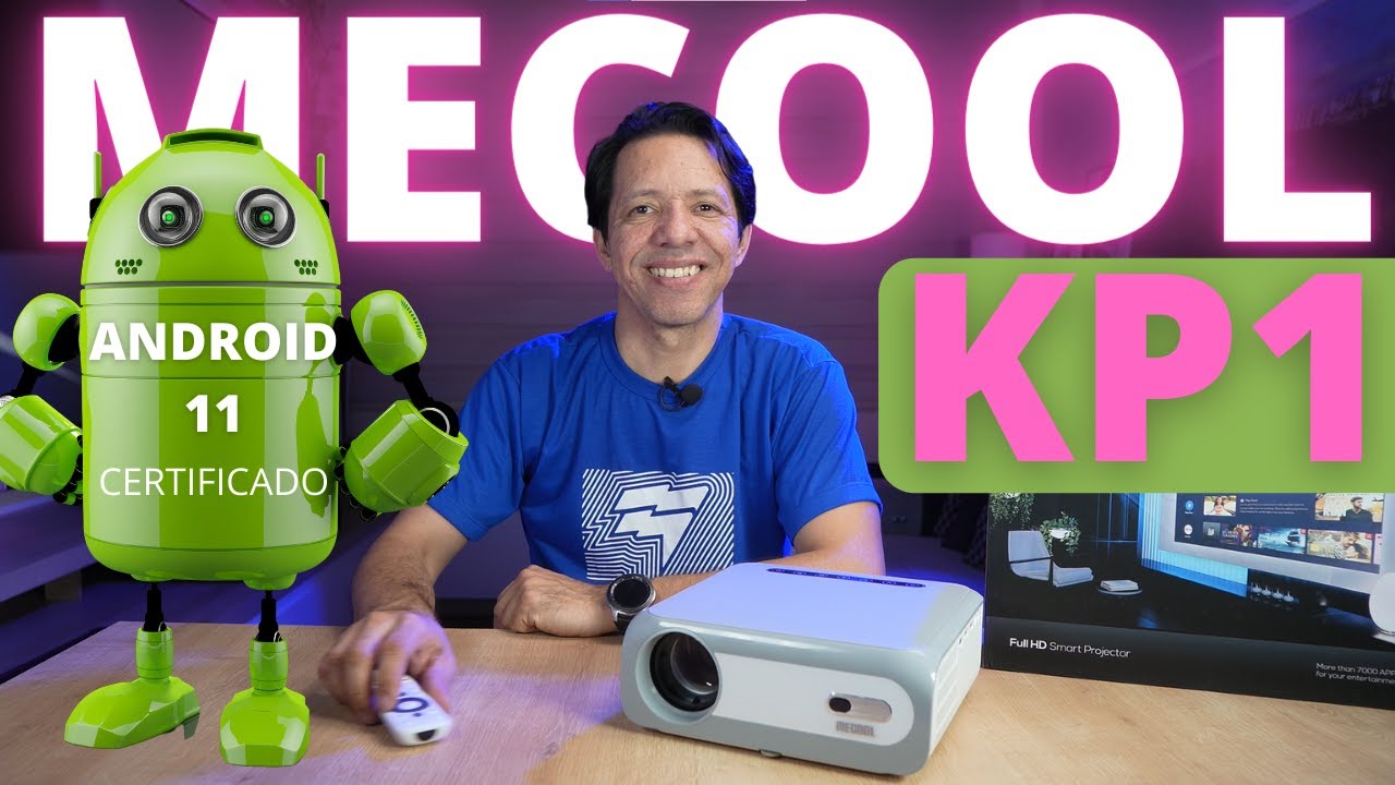 Mecool KP1- um dos melhores projetores de entrada.