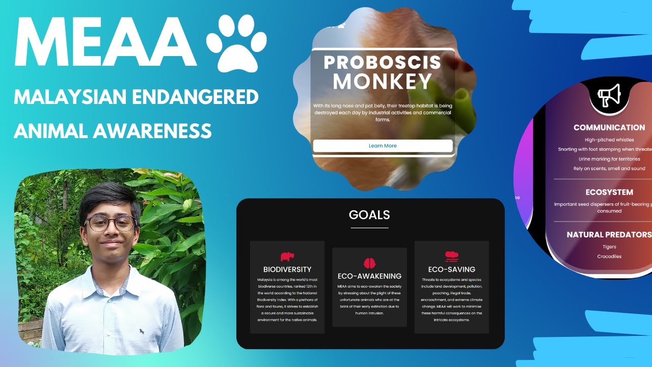 Coolest Projects Malaysia 2021: MEAA Website (Web Category)