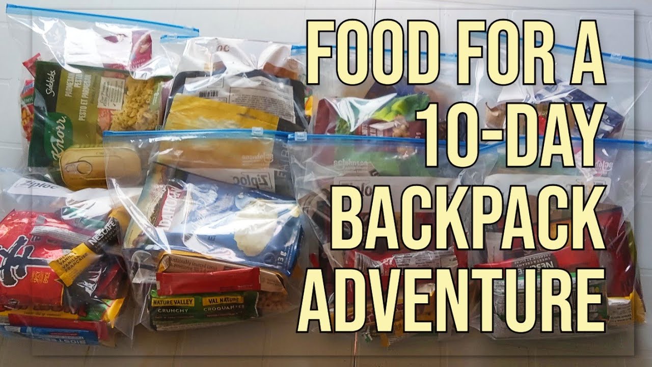Food for a 10-day hike