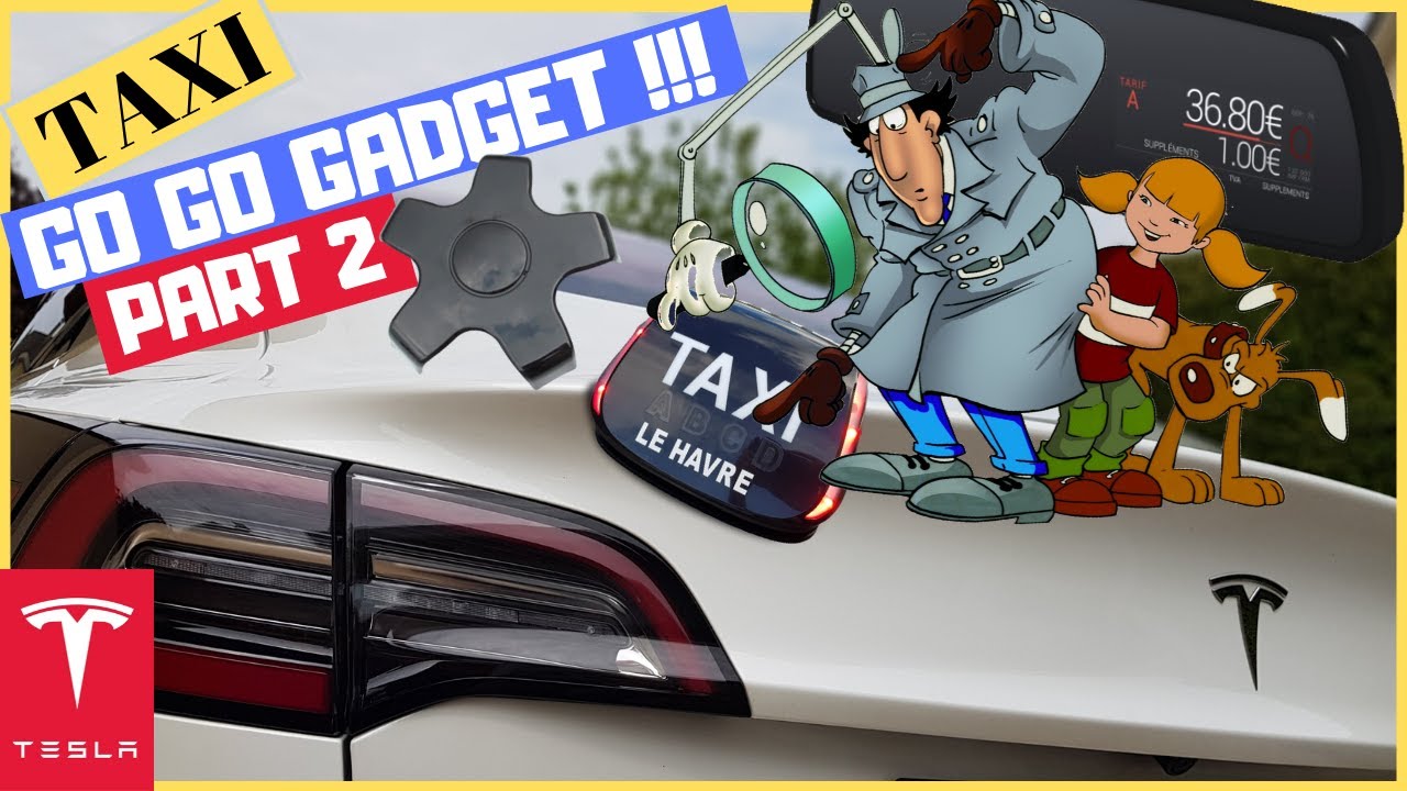 Tendances accessoires !! Part 2 - Tesla Model 3 + équipement Taxi
