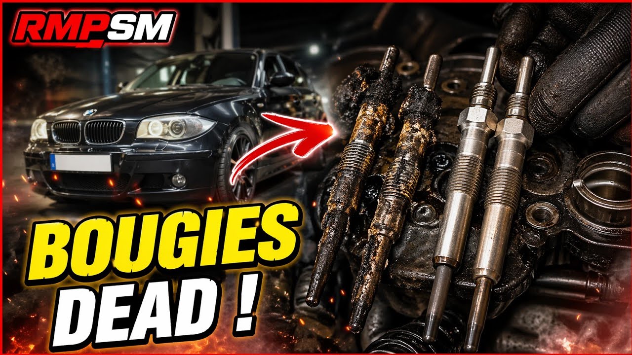 Как заменить свечи накаливания на BMW?