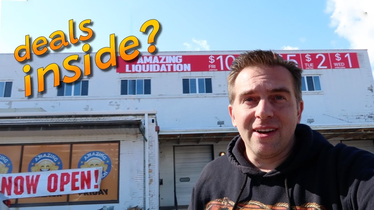 A SECRET big box retail chain inside? Amazing Liquidation in Allentown!