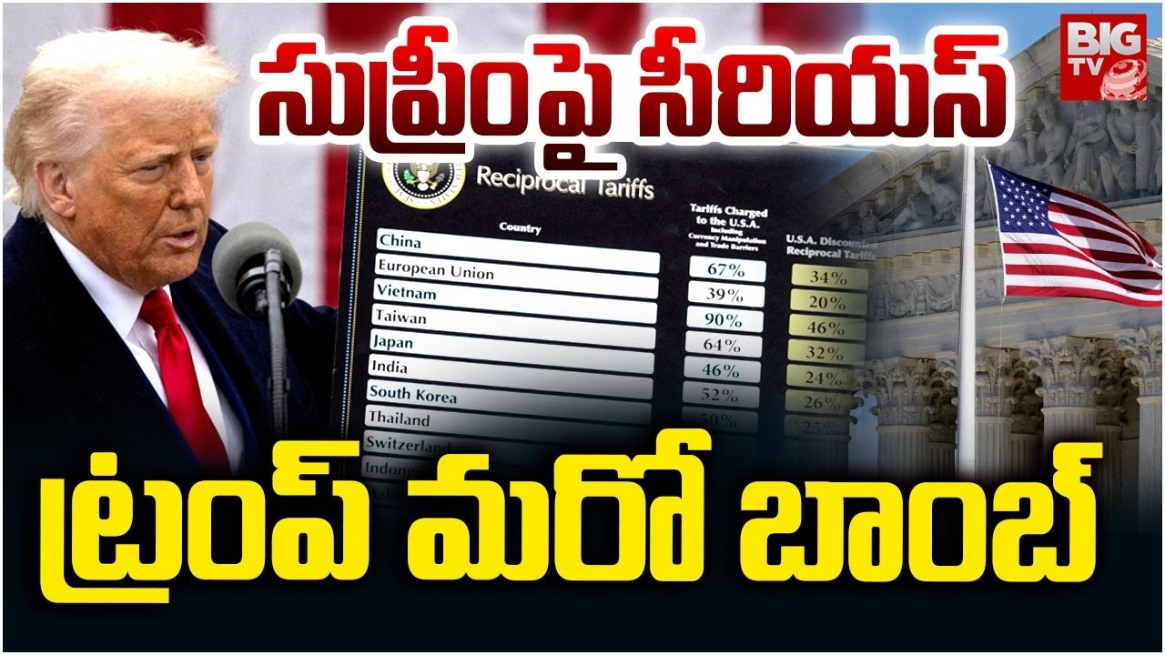 ట్రంప్ మరో బాంబ్ | Trump Says He Signed a 10% Global Tariff after Supreme Court Decision | BIG TV