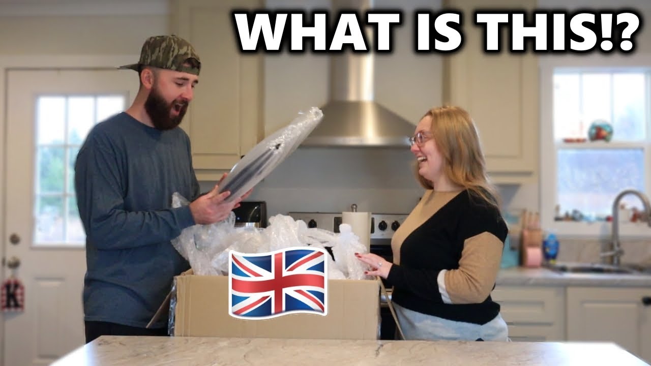 Мы открыли ТАИНСТВЕННУЮ КОРОБКУ из Великобритании! *БЕЗУМИЕ!*