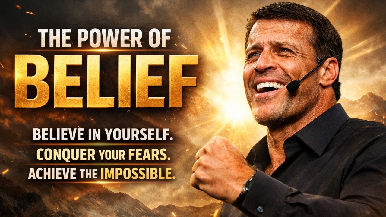The Power of Belief | Motivation & Inspiration by Tony Robbins | Unlock Your Inner Strength
