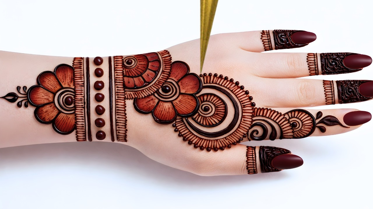 full hand simple mehndi design new 2026 |mehandi ka design | mehndi design | मेहंदी डिजाइन| #mehandi