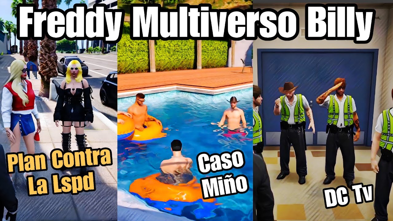 FREDDY Plan Contra la LSPD, State CASO MIÑO, Multiverso Billy, Linares Celoso del Pupi Family Rp 